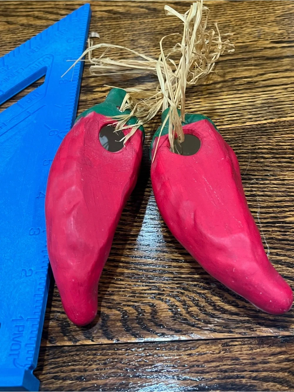 🌽🌶️🍎 Vintage Chalkware Fruit & Vegetable Wall Decor – Set of 3 Kitschy Whimsical
